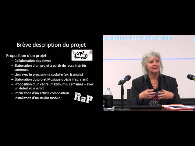 Conférence ISS: «L&rsquo;art à l’école pour la persévérance scolaire et le mieux-vivre ensemble: La création musicale pour soutenir le goût de l&rsquo;école des jeunes à risque»