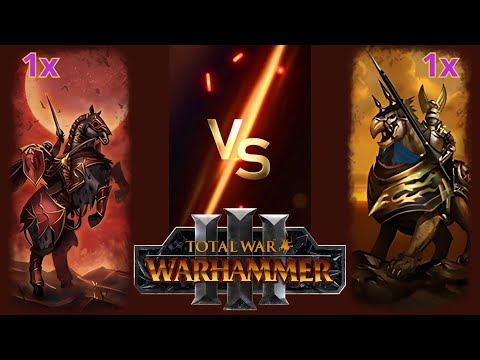Can NEW Blood Knights Beat Demigryph Knights in Total War: Warhammer 3?