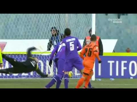 Torje - primul gol la Udinese (Fiorentina - Udinese 3-2, 05 Feb 2012)