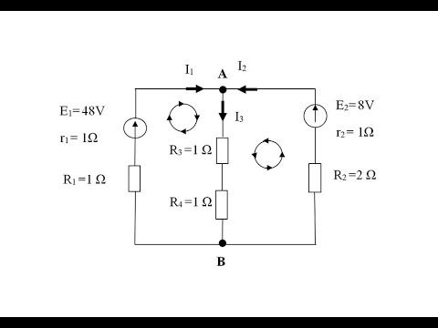 Kirchhoff 's laws - Model problem 1