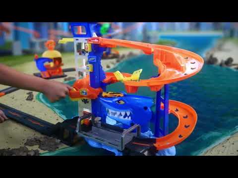 Mattel Hot Wheels miestas „Ryklys“ video