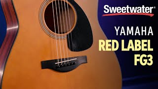 Video thumbnail for Yamaha Red Label FG3 Acoustic Guitar Demo by Sweetwater