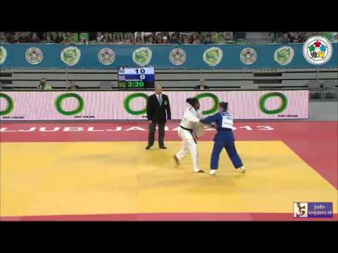 Judo 2013 World Championships Junior Ljubljana: Malonga (FRA) - Gracner (CRO) [-78kg] rep