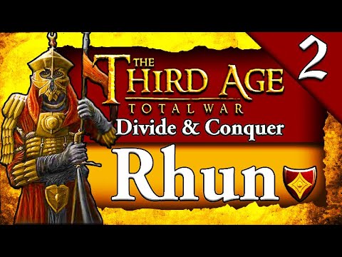 DOWNFALL OF DORWINION! Third Age Total War Divide & Conquer Easterlings of Rhun Campaign Gameplay #2