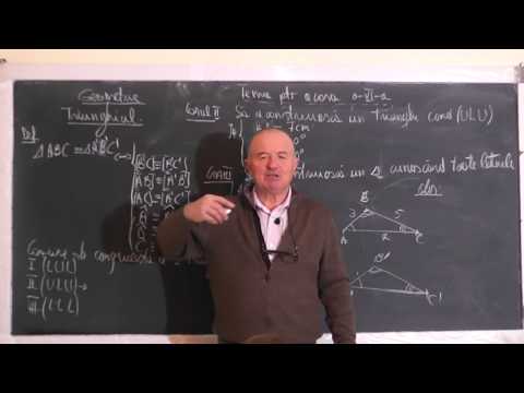 2/2 Lectia 1338 - Teorie: Clasificarea triunghiurilor Cazuri de congruenta - Geometrie plana Clasa 6