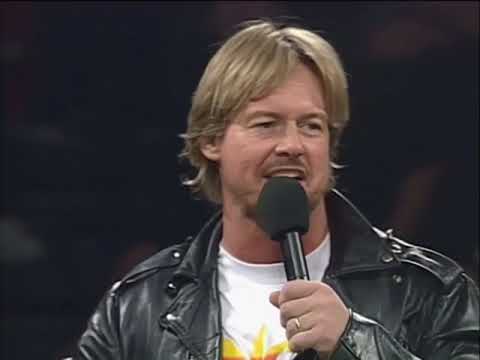 Rowdy Roddy Piper arrives on Nitro to Huge Pop to confront Bischoff about being in the NWO! (WCW)