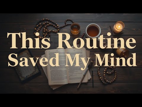 How Daily Routines Heal the Anxious Soul