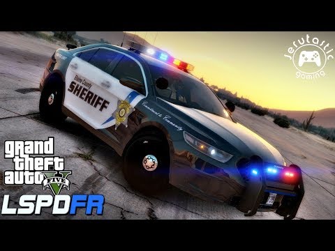 GTA 5 MODS LSPDFR #34 - New Blaine County Sheriff Vehcile Model - (GTA 5 POLICE MOD)