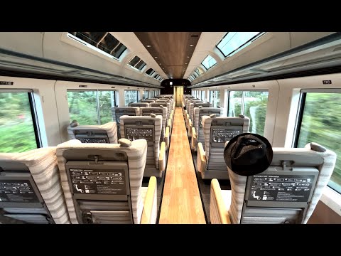 , title : 'Riding Japan's Amazing Luxurious Express Train Upgrade Seat/ Saphir Odoriko'