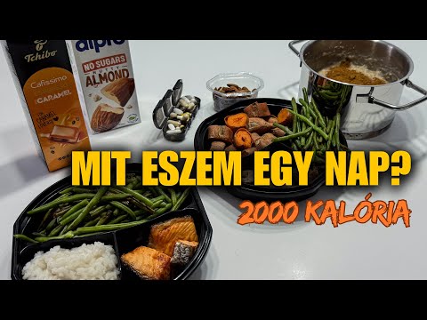ÜNNEPEK ELŐTT DIÉTÁZNI?!🤔 - Mit eszem egy nap? - napi 2000 kalória - VLOGMAS 14