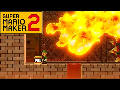 Super Mario Maker 2 - Attempting NO SKIP SUPER EXPERT ENDLESS [#1]
