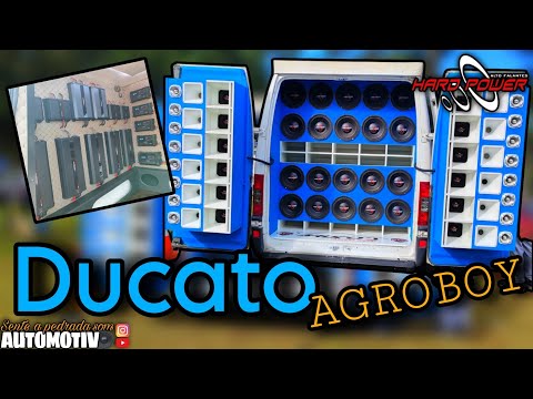 DUCATO AGROBOY HARD POWER E SOUNDIGITAL 100K/SENTE A PEDRADA SOM AUTOMOTIVO