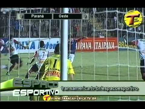 TV Transamérica - Paraná Clube 0 x 0 Oeste - 28ª rodada do Brasileirão 2014