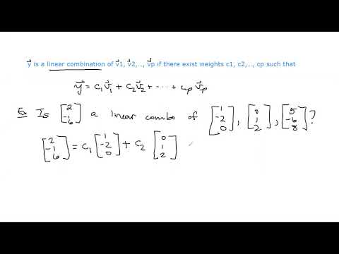Section 1.3: Vector Equations