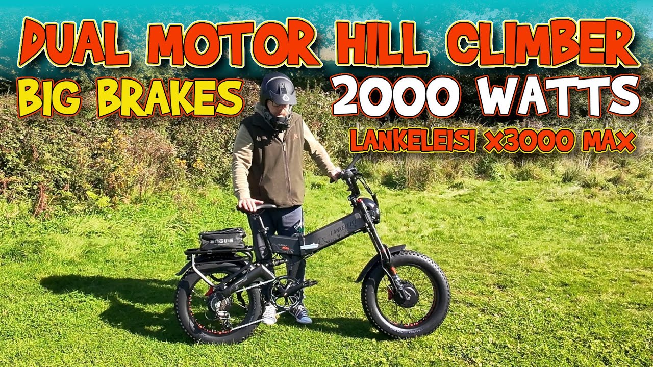 Ist das das beste E-Bike, das ich je getestet habe? Lankeleisi X3000 Max E-Bike mit zwei Motoren und 2000 Watt