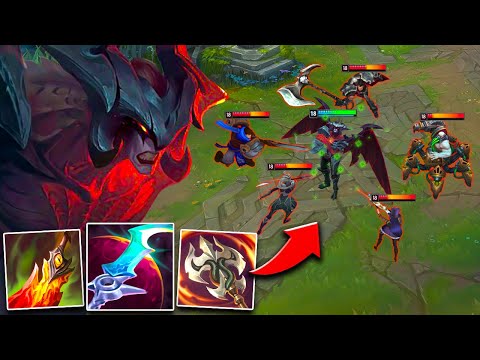 Aatrox But Every Auto Restores You To 100% Health (Full Lifesteal) - League of Legends