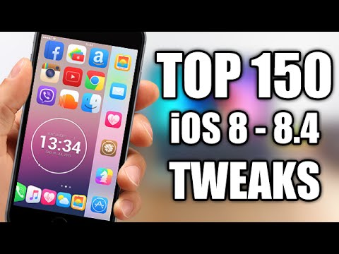 TOP 150 iOS 8 - 8.4 Jailbreak Cydia Tweaks