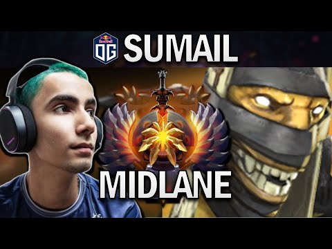 OG.SUMAIL GOES MIDLANE WITH SHADOW SHAMAN - DOTA 2 7.25 GAMEPLAY