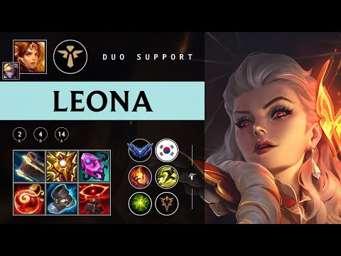 Leona Support vs Rakan - KR Diamond Patch 25.24