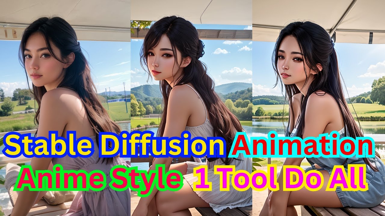 Stable Diffusion Create Anime Character Animation Without Local Install (Foxify Art)