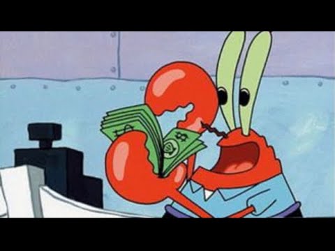 Mr. Krabs Being a Cheapskate for 5 Minutes