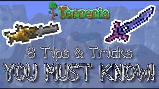8 Tips and Tricks EVERY Mobile Terraria Player MUST KNOW! (Expert & Normal Mode) | 1.3