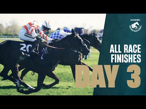 All race finishes from Grand National day at the Randox Grand National festival at Aintree