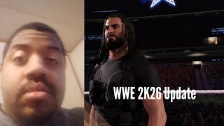 WWE 2K26 Update