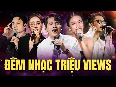 ĐÊM NHẠC TRIỆU VIEWS - Bùng Nổ Cảm Xúc Với 13 Top Hit Đỉnh Cao Của PHAN MẠNH QUỲNH, QUỐC THIÊN, VŨ.