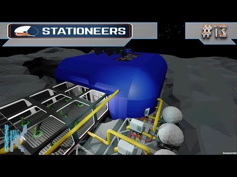 Let's Play Stationeers - E13: Finishing The Outside & A Little Food Test!