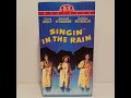Opening To Singin In The Rain 1999 VHS MGM Musicals Case WHV Master Redone With Capture Card