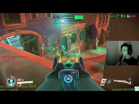 CODEY INSANE ASHE GAMEPLAY! [ OVERWATCH SEASON 18 TOP 500 ]