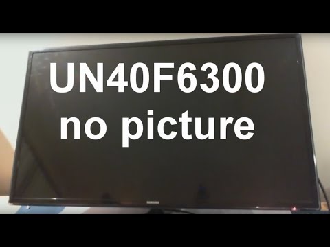UN40F6300 backlight repair and LED current adjustment UN40F5500