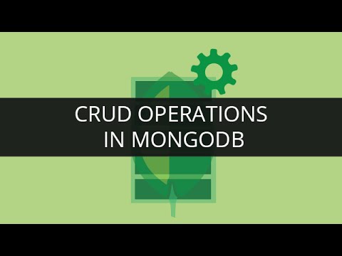 Crud Operations In MongoDB | Edureka