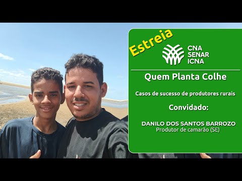 Danilo dos Santos Barrozo - Produtor de camarão - Barra dos Coqueiros (SE)