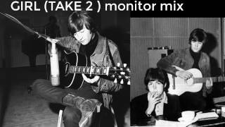 The Beatles : GIRL (MONITOR MIX) (RARE)