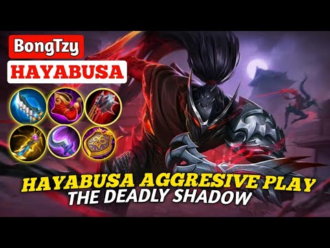 Hayabusa Aggressive Gameplay, The Deadly Shadow [sntx BongTzy] | Mobile Legends