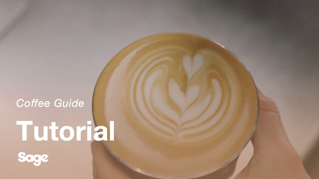 How to create latte art: the tulip & rosetta
