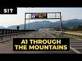 Autostrada A1 Holdea Boita Mountain Highway Drive Romania