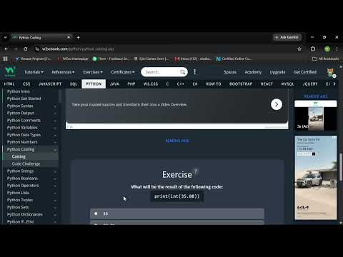 Complete Python Journey Part4 Python Casting If If Elseif Elif Else Statement