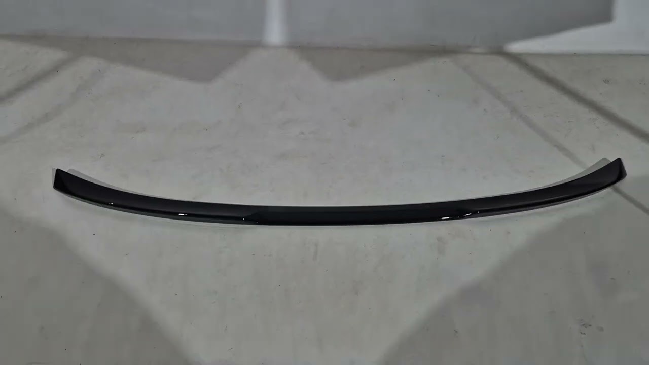 Спойлер M3-Style (для G20/G80, чорний глянець) Video 1
