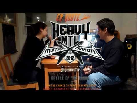 Metal Attack MTL - Heavy MTL 2012 Battle of the Bands Preview/Michelle Ayoub Interview Part 2