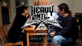 Metal Attack MTL - Heavy MTL 2012 Battle of the Bands Preview/Michelle Ayoub Interview Part 2