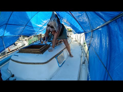 How to survive an Australian summer of boat work ⛵️🥵