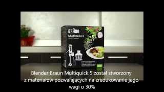 Braun Multiquick 5 MQ 525 Omelette - відео 1