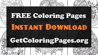 Religious easter coloring pages