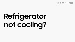 What to do if your refrigerator is not cooling | Samsung US