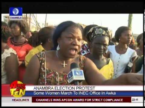 Anambra Women Protest Poor Conduct Of Guber Election