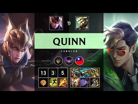 Quinn Jungle vs Master Yi - TW Master Patch 25.17