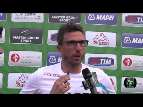 Mr Di Francesco e Floro Flores dopo il primo test a Malles 15/07/15